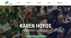 Desktop Screenshot of karenhoyos.com